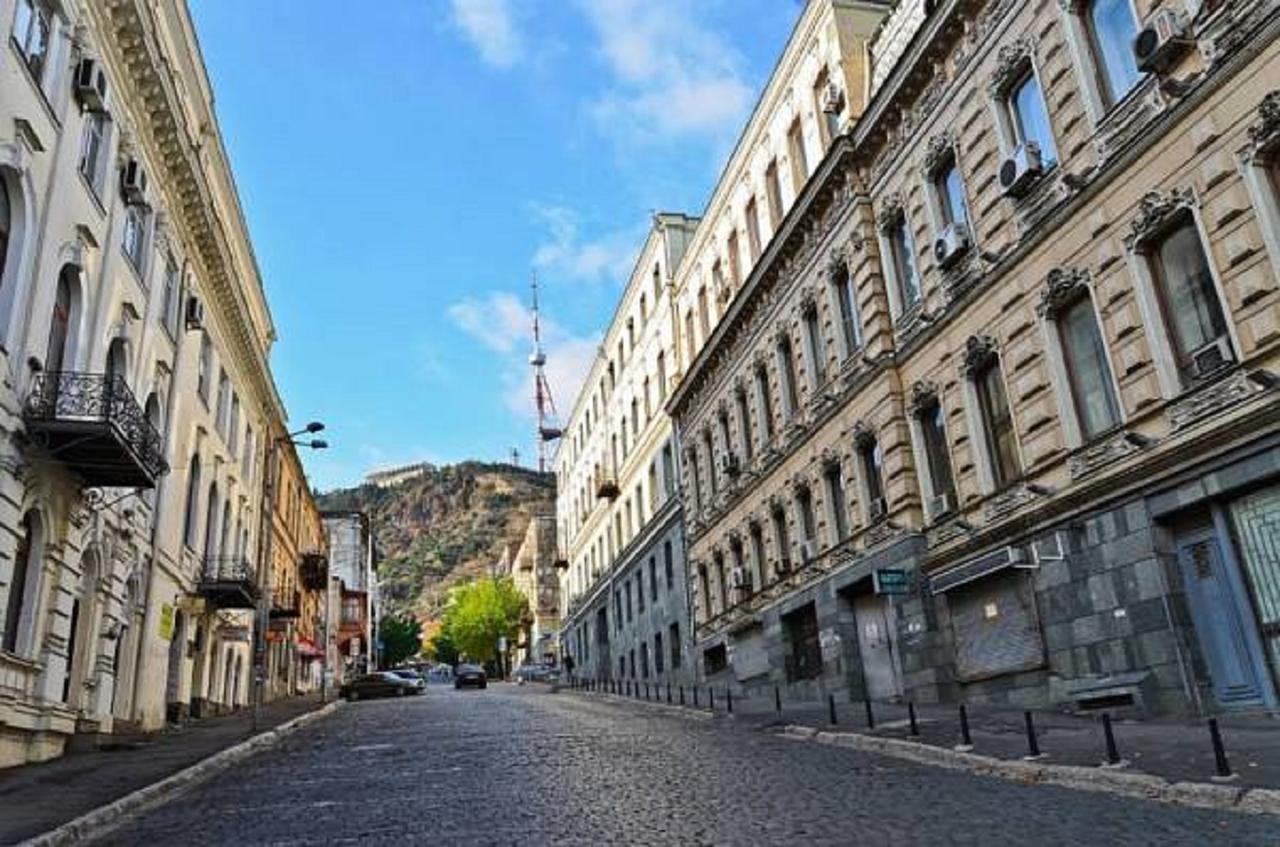 9 Borbalo Street Apartment With Terrace Tbilisi Eksteriør billede